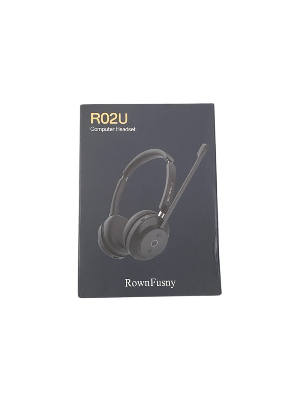 RownFusny R02U Computer Headset Wireless Bluetooth Noise Cancelling Comfort...
